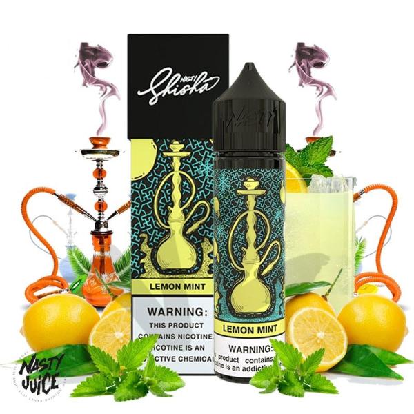 NASTY JUICE SHISHA LEMON MINT 60ml