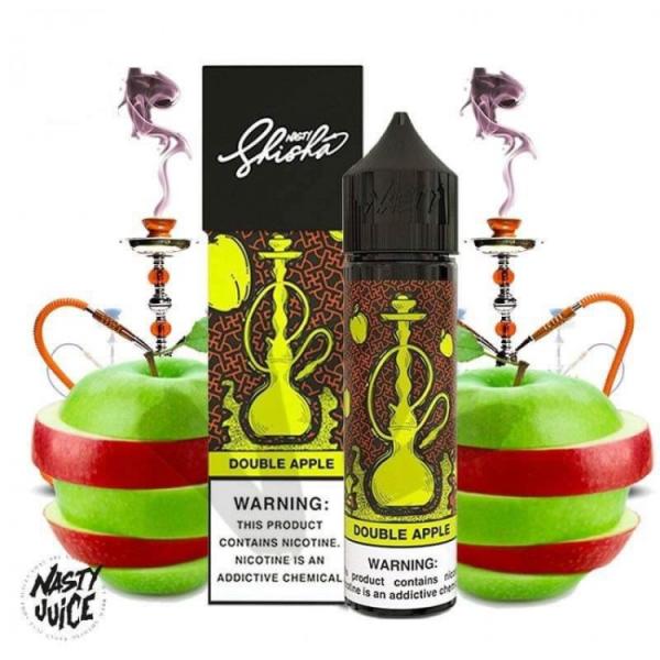 NASTY SHISHA DOUBLE APPLE 60ml