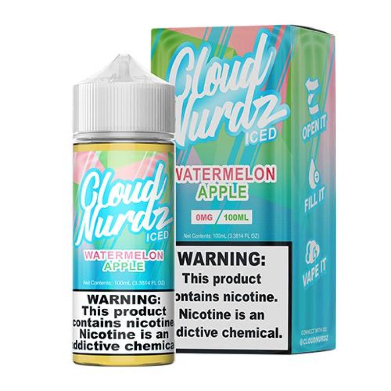 CLOUD NURDZ WATERMELON APPLE ICE 100ml