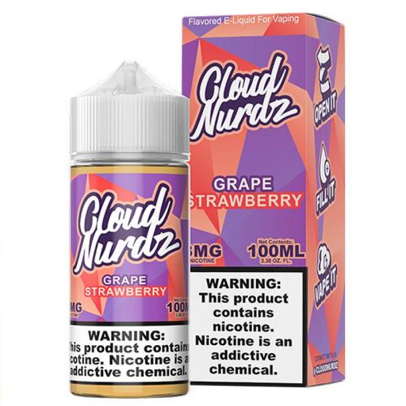 CLOUD NURDZ GRAPE STRAWBERRY 100ml