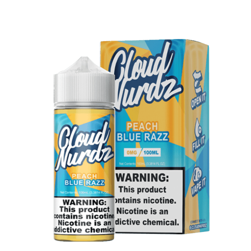 CLOUD NURDZ PEACH BLUE RASPBERRY 100ml