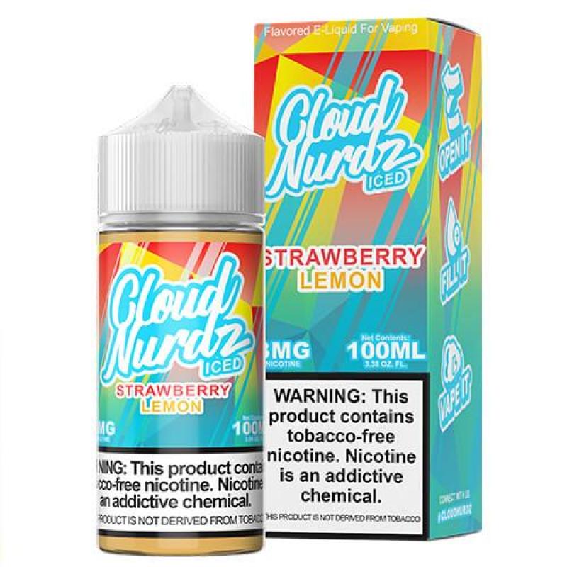 CLOUD NURDZ STRAWBERRY LEMON ICE 100ml