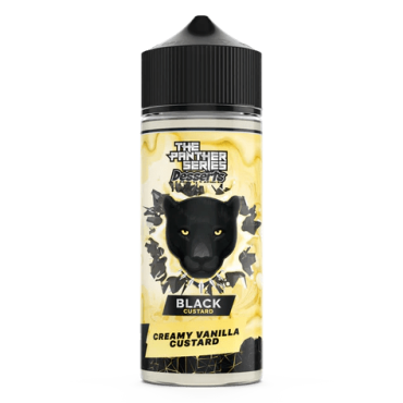 Pink Panther Black Custard 120ml 